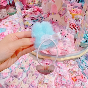 【G6】40-18モグモグちゃんクリームfaceヘアゴム