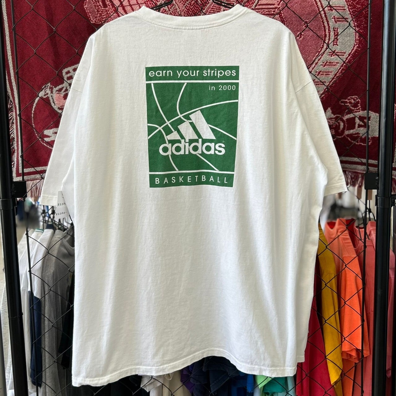 90s vintage adidas アディダス シャツ