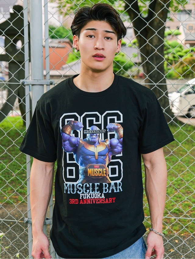 マッスルバー福岡3周年記念Tシャツ