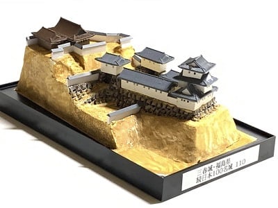 ☆完成品 鹿苑寺 金閣寺 ケース付き ミニ24サイズ 日本の寺 世界遺産