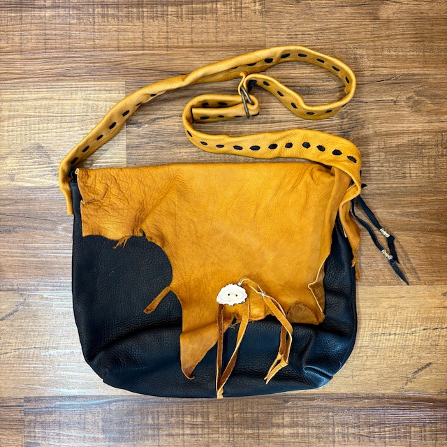 別注 ナスングワム×アーリーモーニング【Nasngwam×Early Morning】Big Deerskin Messenger Bag