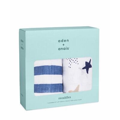 aden ＋ anais 　おくるみスワドル/ロックスター/2枚