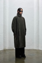 BALIANG Double Breasted Heavy Twill Coat