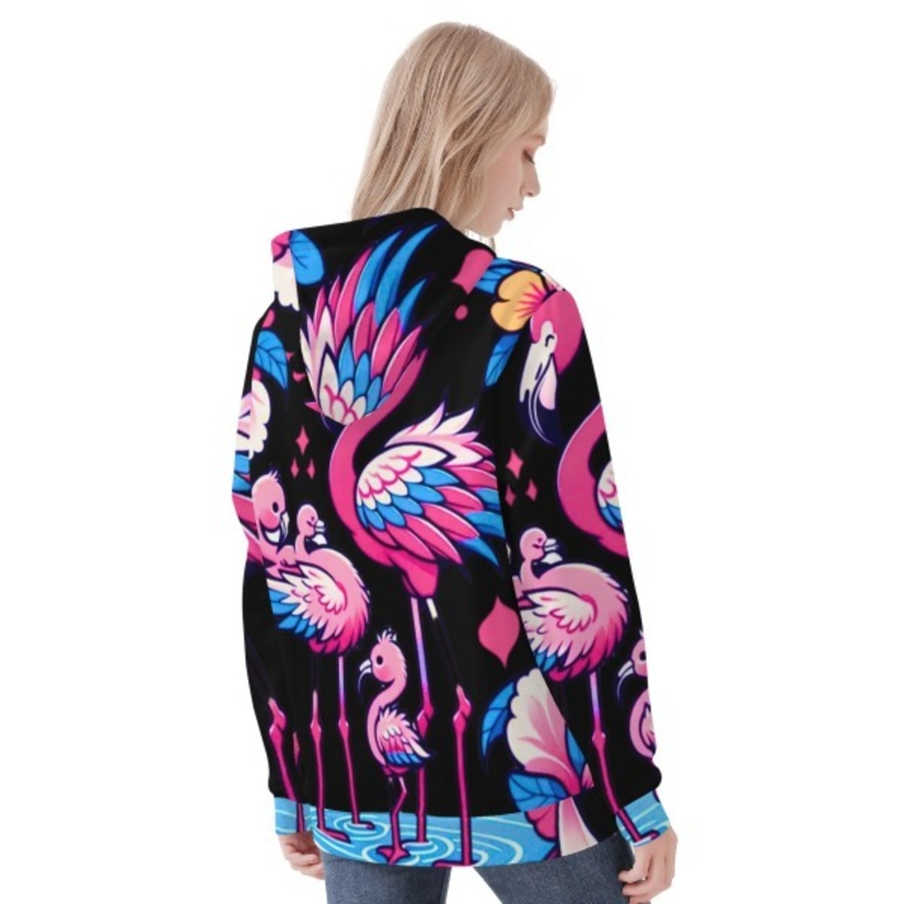 Women's All Over Print Hoodie 4628