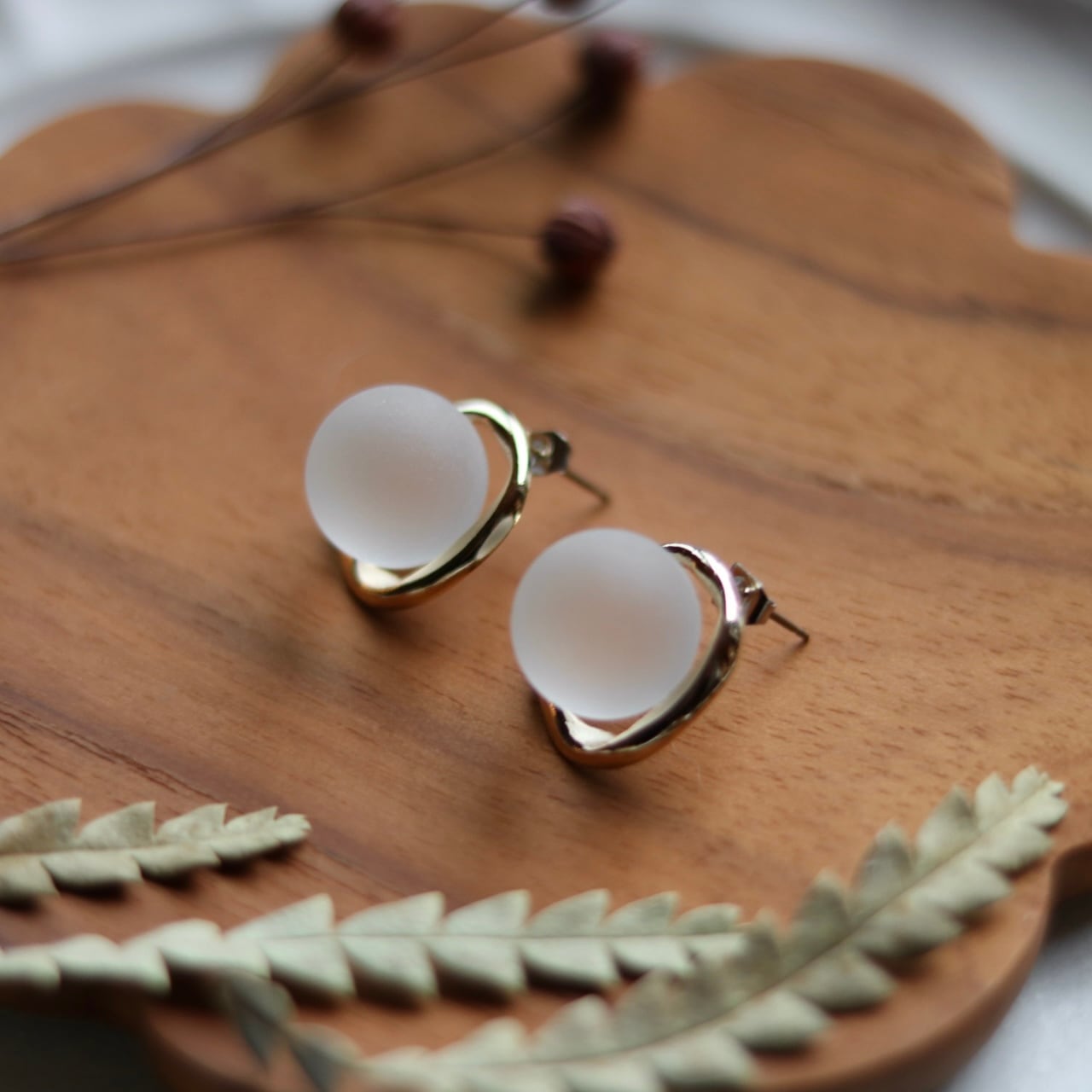 contra bo ne-pre / bud ピアス ナッツ