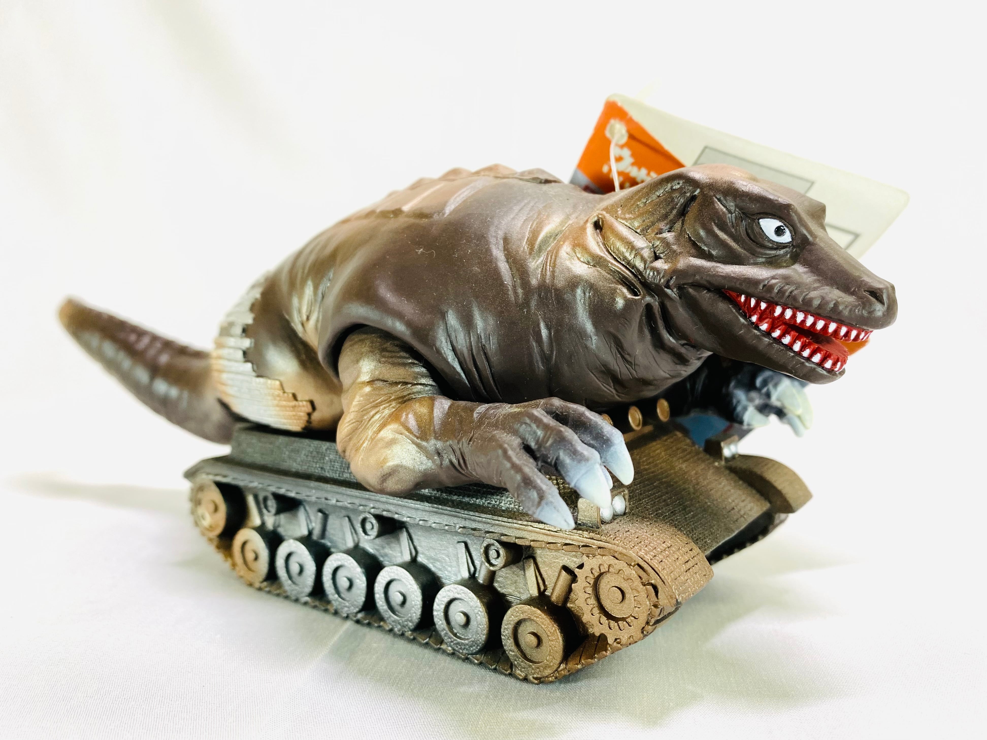 恐竜戦車 ウルトラ怪獣シリーズ 59 タグ付きソフビ バンダイ