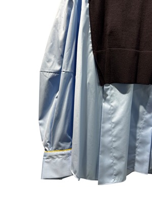 【25AW】ENFOLD エンフォルド / FAKE-LAYERED PULLOVER / プルオーバー