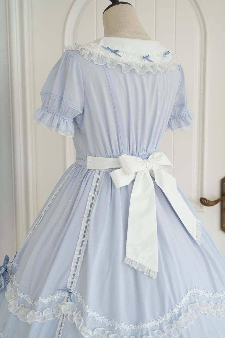 春風の香り パフスリーブワンピース | HoshibakoWorks