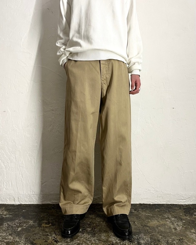 60s French Army M-47 Cargo Pants HBT 後期型