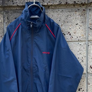 【Sサイズ】80's adidas ハイネック ナイロンジャケット