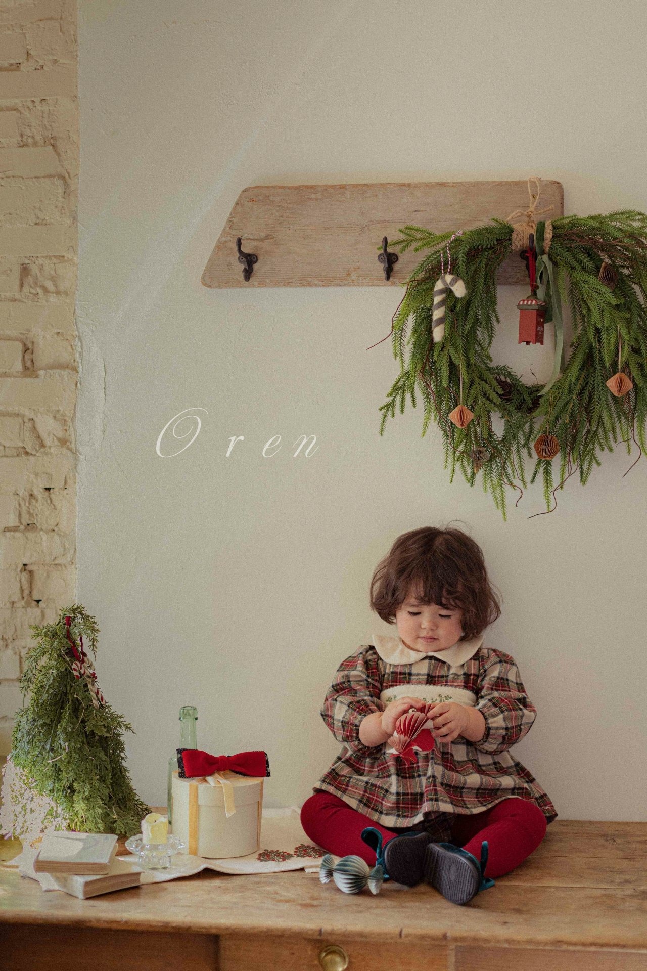 Oren X-mas［取寄］noellia check suit