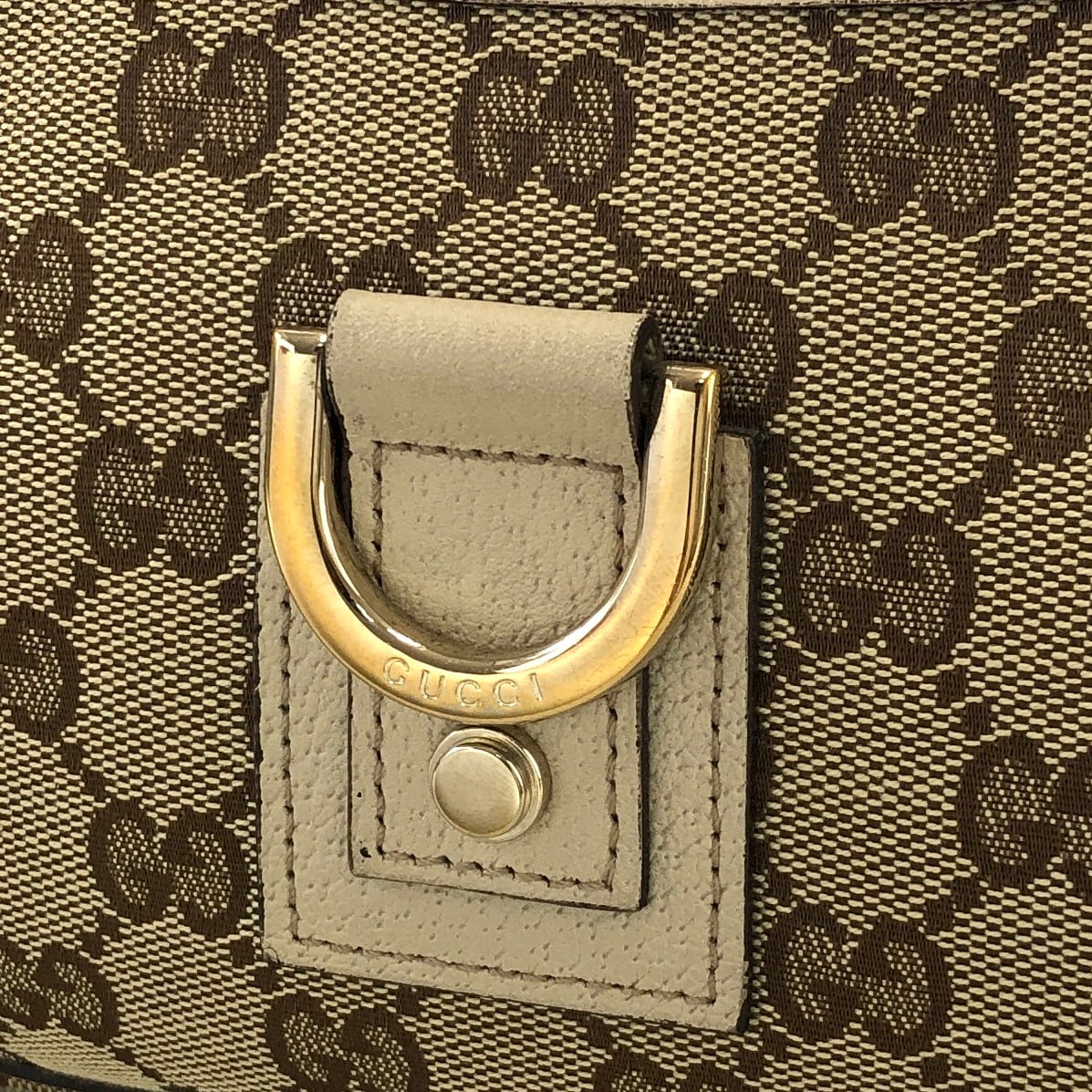 GUCCI オールドグッチ スェード ハンドバッグ GGロゴ vintage GUCCI(グッチ) 80's GG handbag ヴィンテージ GG 柄 シェリーライン