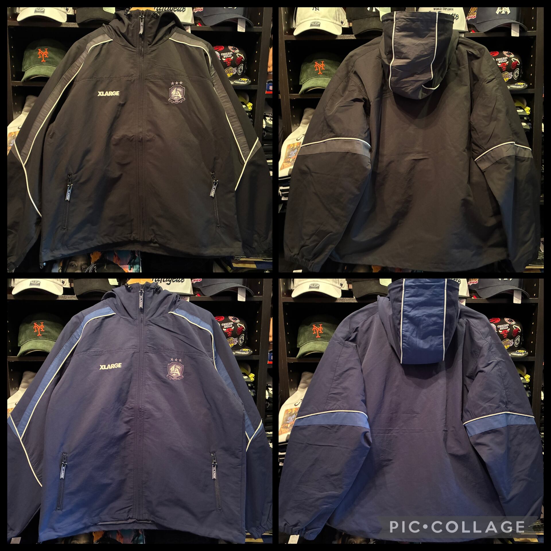 XLARGE HOODED TRACK JACKET | Pay ID