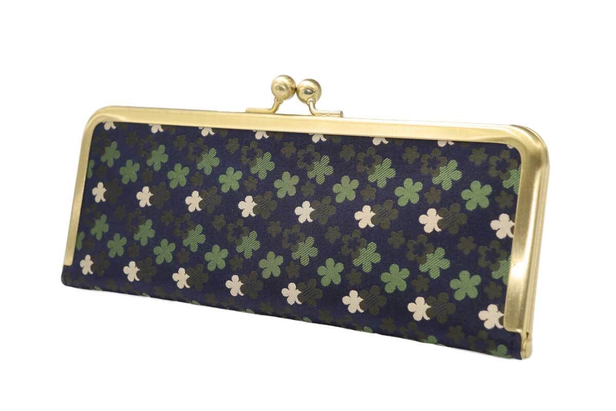 撥水加工・西陣織シルク・「抗菌・抗ウイルス」加工・がま口マスク