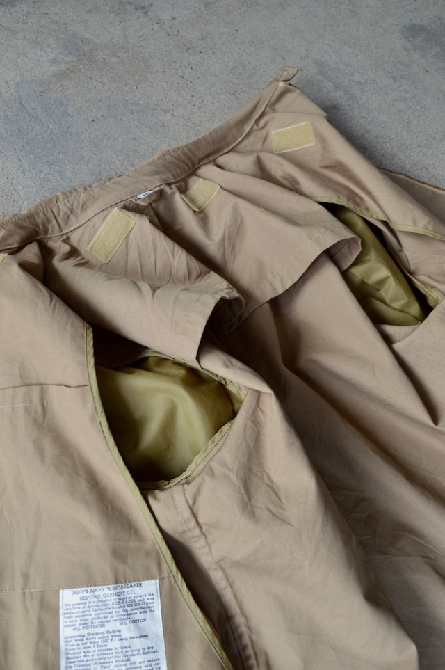 USN 70's US Navy Patriot WindBreaker Dead Stock UQC-S-1-70A 70's ROBIN ZIPPER製 44/REGULAR アメリカ海軍 パトリオットウインドブレーカー 70年代 デッドストック