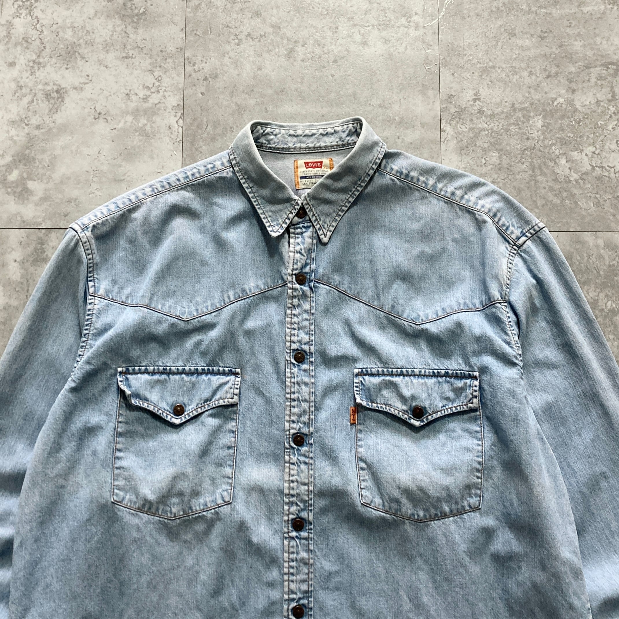 90s】Euro Levi's ユーロリーバイス 97年製 オレンジタブ 表記XL