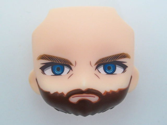 【SALE】【923】 キャプテン・アメリカ インフィニティ・エディション 顔パーツ 普通　ねんどろいど