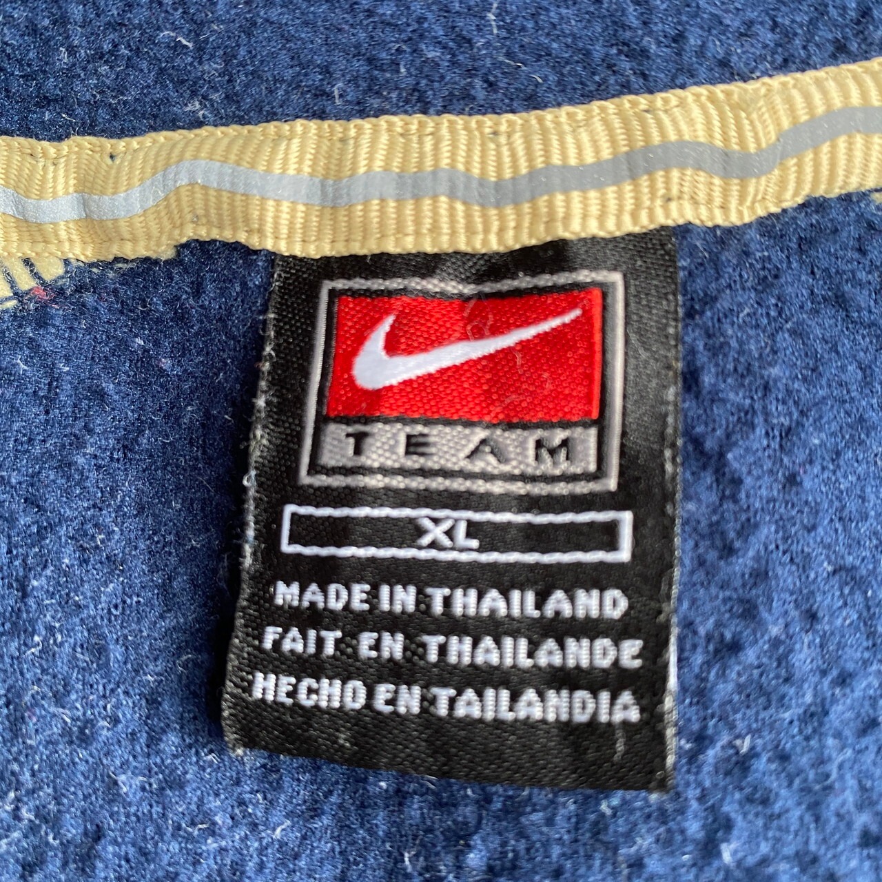 NIKE ナイキ ピッツバーグ大学 カレッジロゴ ハーフジップ フリース 
