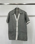 50s~ McGREGOR Chambray×Pile S/S Beach Shirt USA製