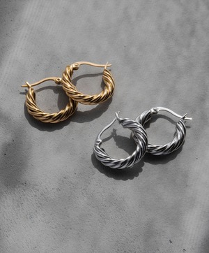 ステンレスピアス 選べる2Collar　P1317