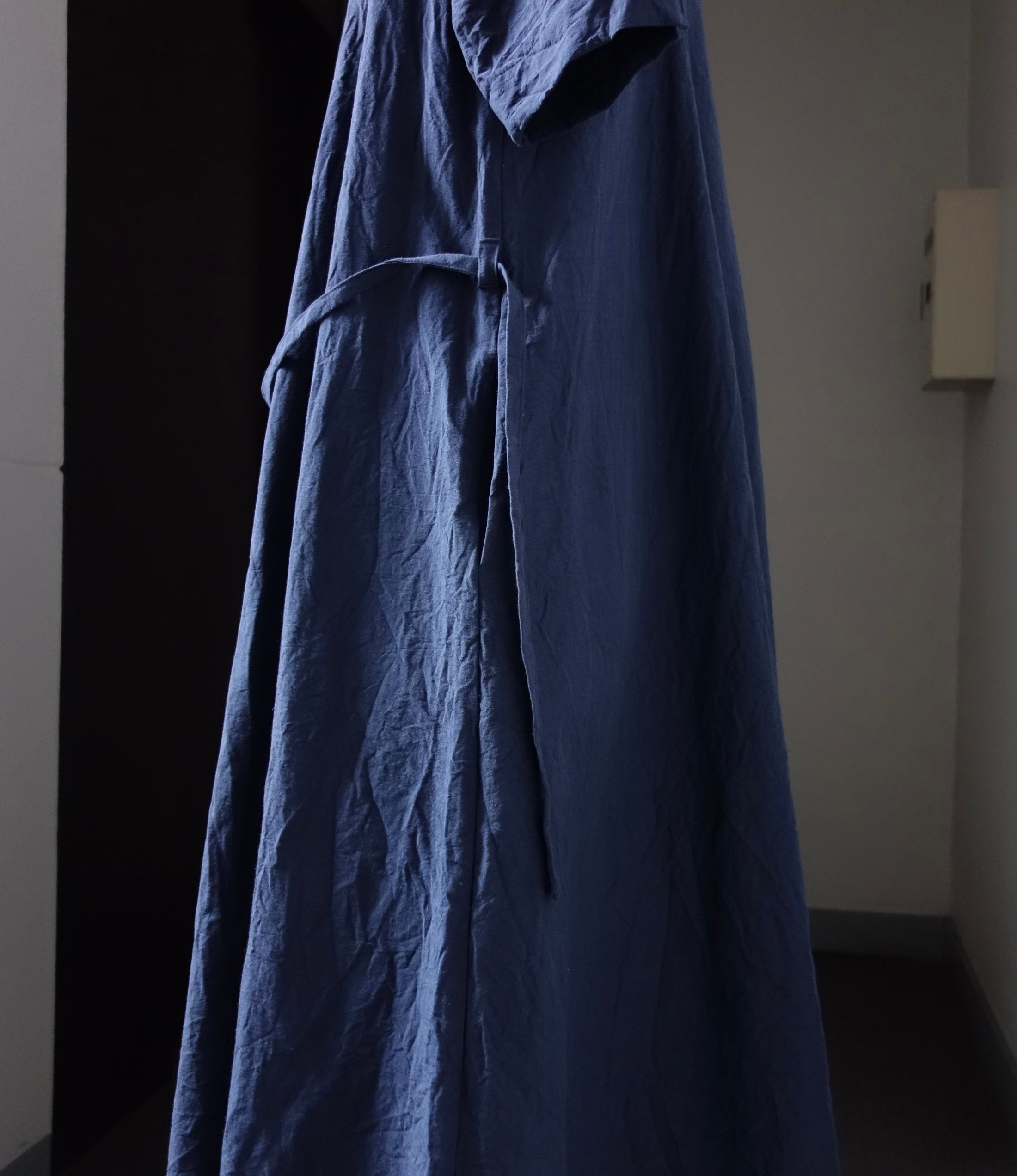 classic botanical dress / botanical navy | ATELIER GARDENIA