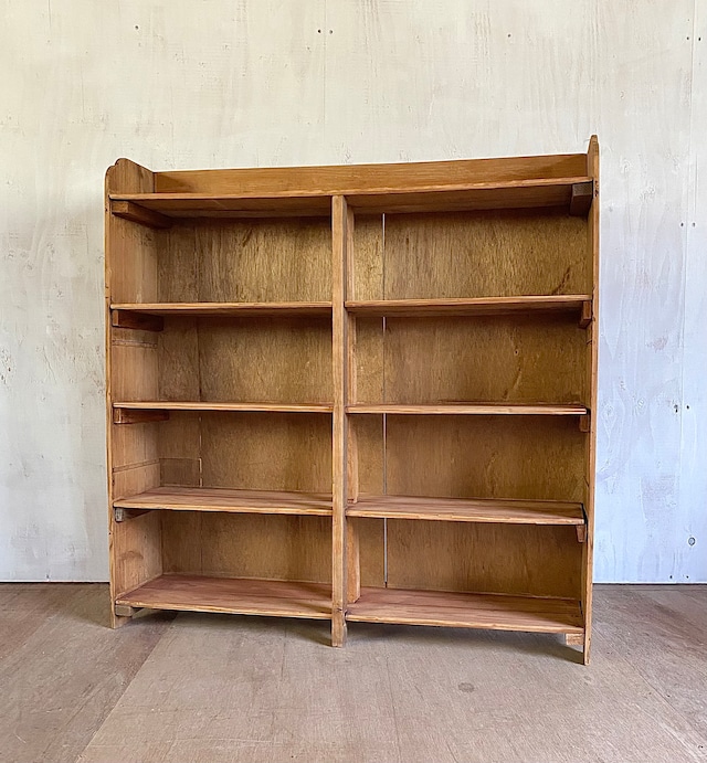 古木のオープンラック[古家具]