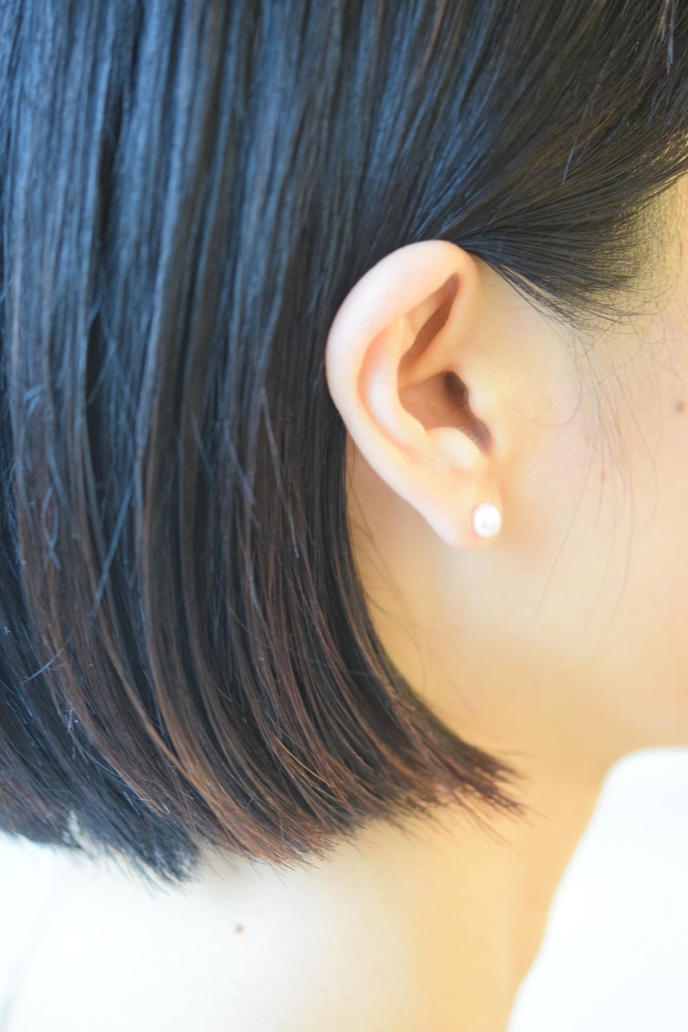 yoriko mitsuhashi けしパールのピアス | Futariya