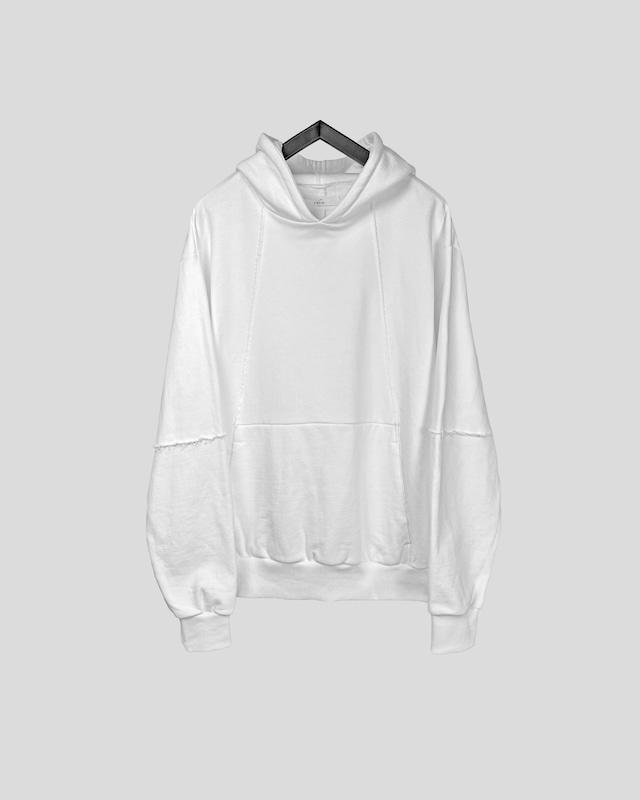 ASKYY / RIB HOODIE / WHITE