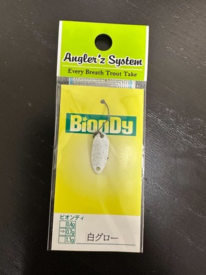 【Angler'z System】BionDy 0.7g(白グロー)
