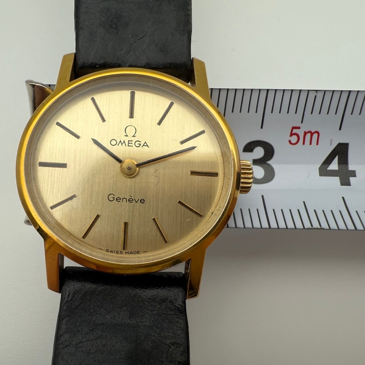 オメガ ジュネーブ 稼働品・純正ベルト付き | irodori -時計 ブランド