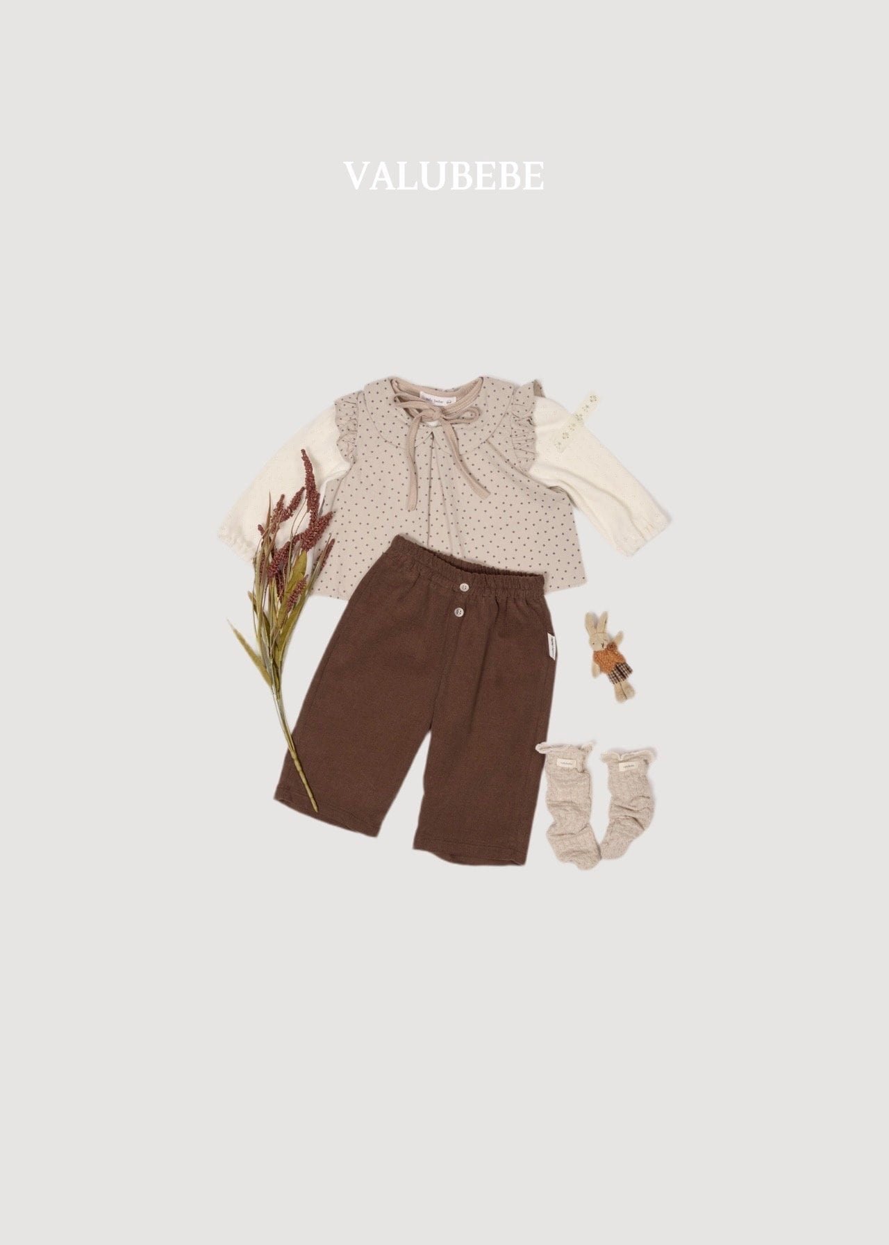 送料無料【予約】/ カラフレイヤードベスト /valubebe