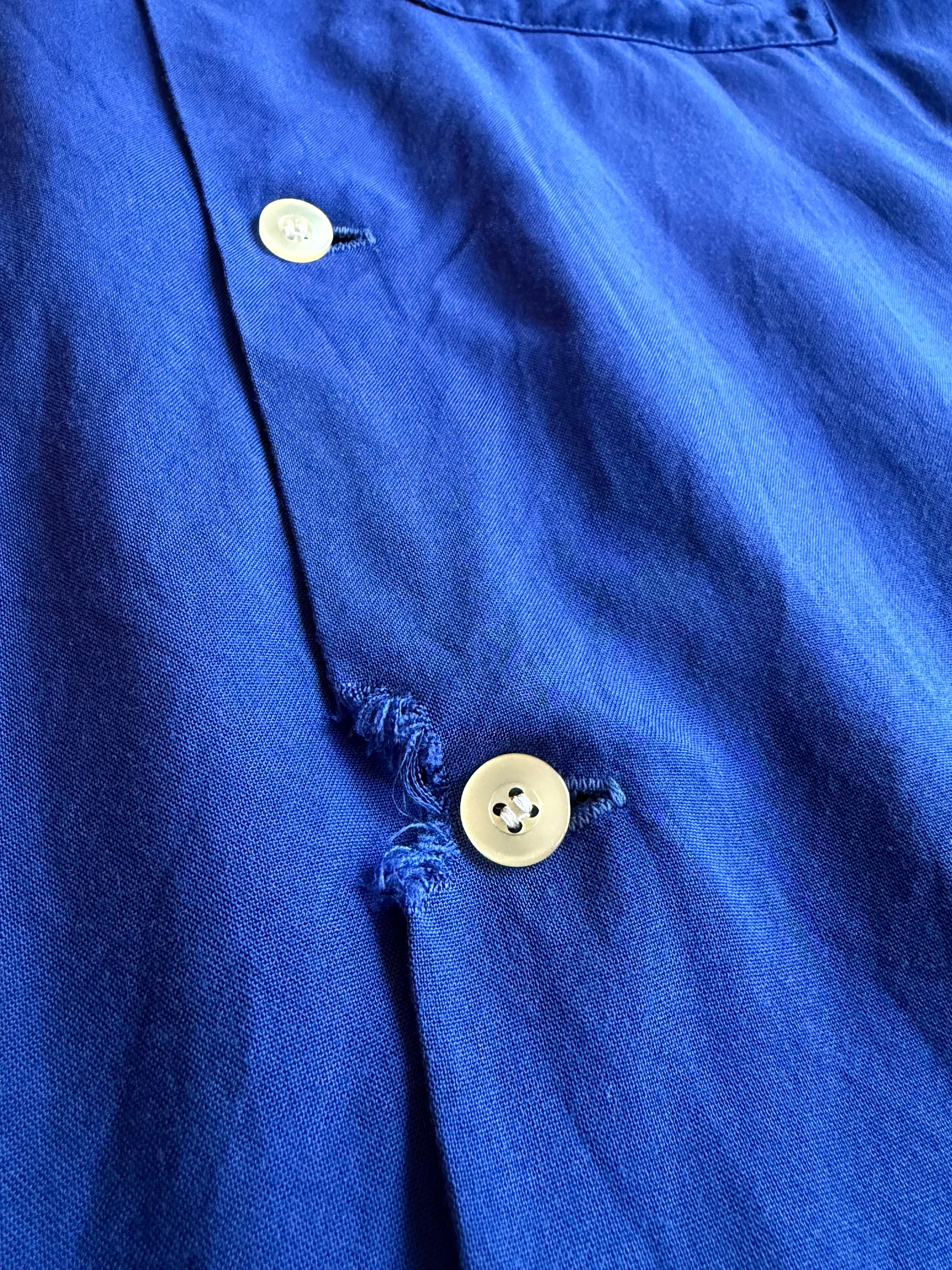 50-60s NAT NAST レーヨン ボウリングシャツ RAT FINK刺繍 | enishi