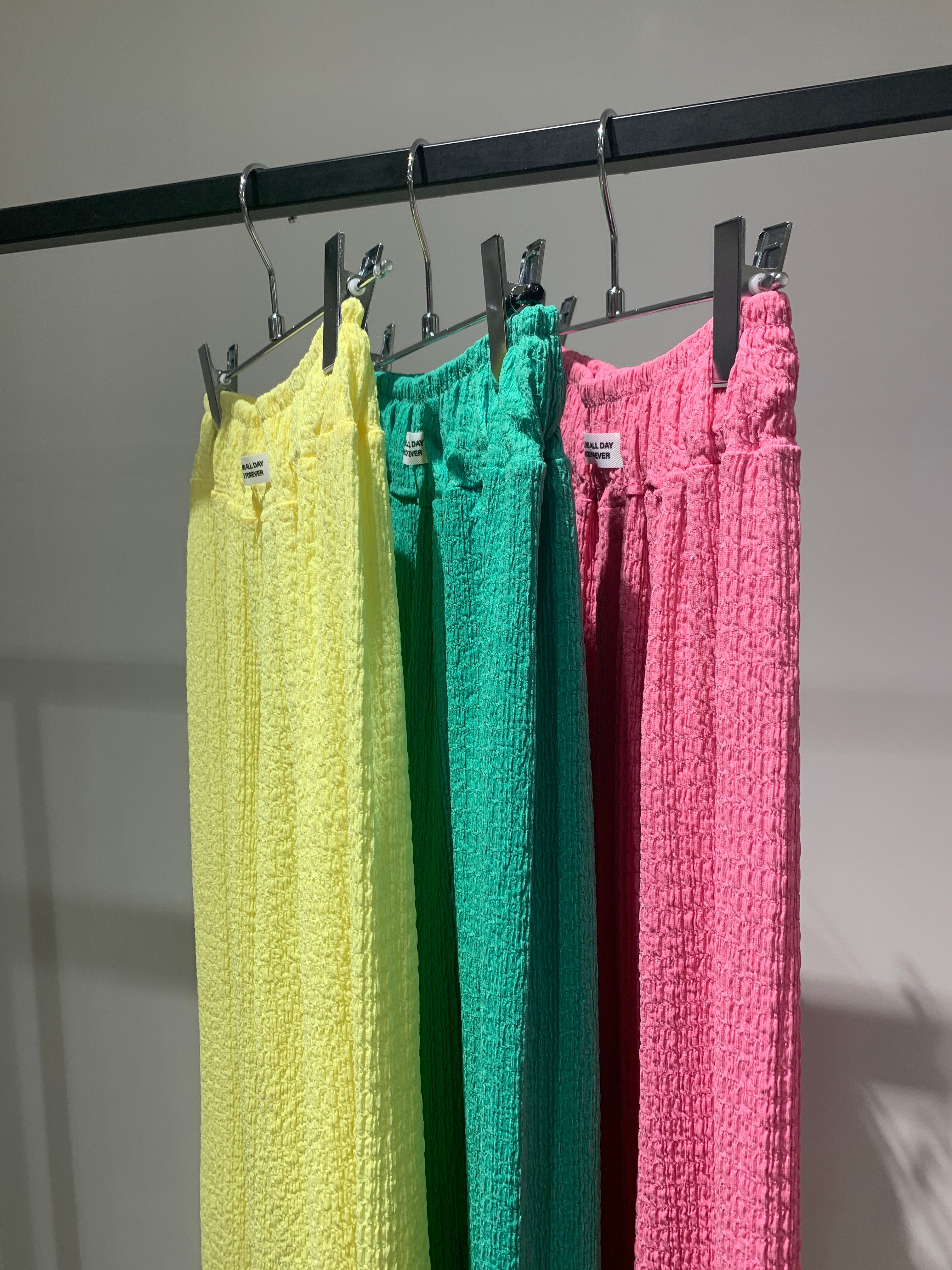 poko poko waffle pants