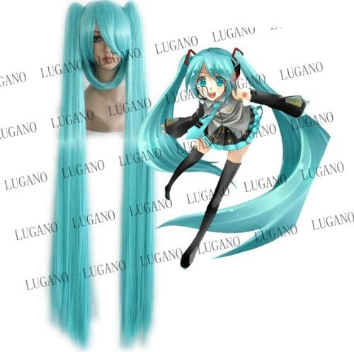 W1138 VOCALOID 初音ミク ツインテール 風 ハロウィン イベント仮装
