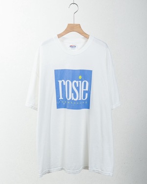 "rosie THE MAGAZINE" print T-shirt