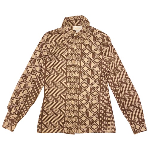 総柄レディースシャツ