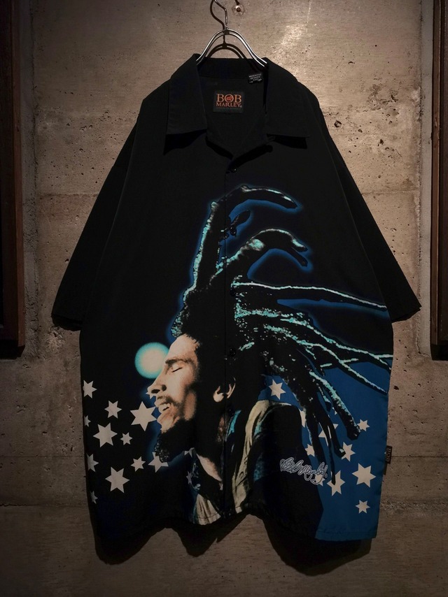 【Caka】"BOB MARLEY" Print Design Oversized S/S Shirt