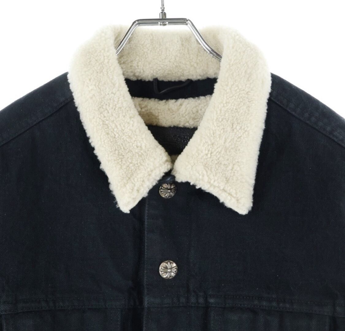 CHROME HEARTS クロムハーツ MOTORBREATH ムートンライナー ボアデニム