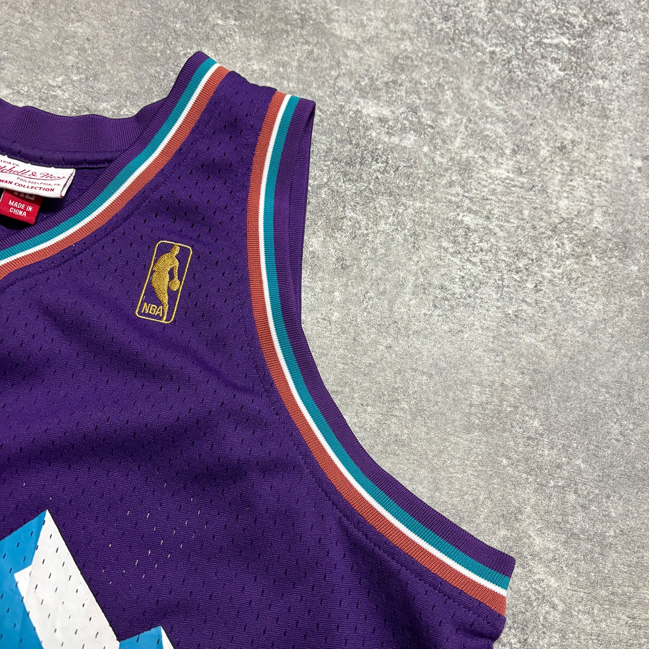 Karl Malone 【Utah Jazz】 Game Shirt. Mitchell & Ness | am3:41