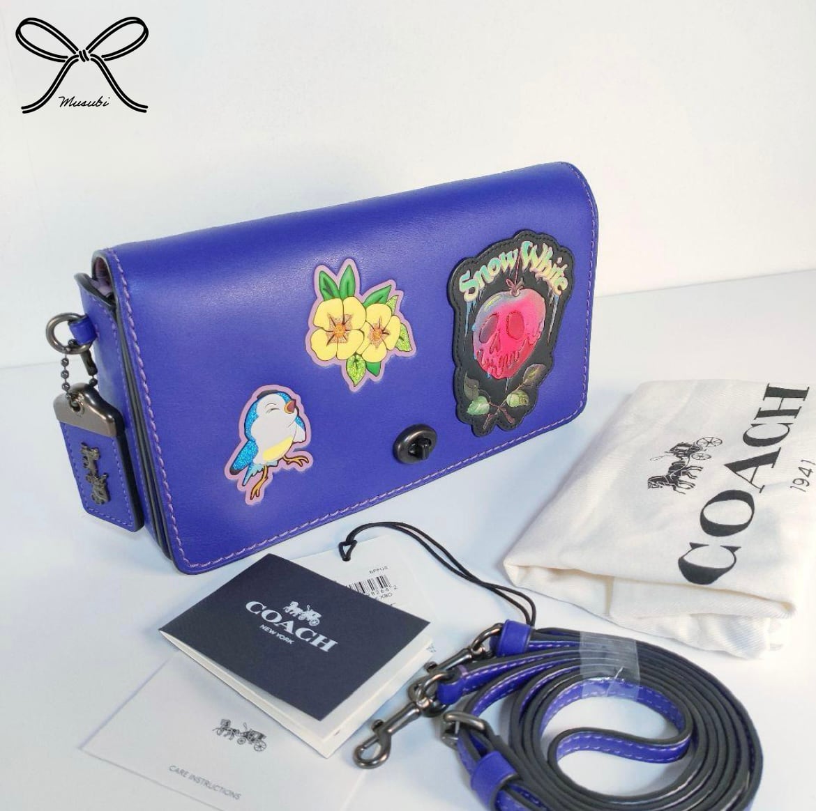 コーチ バッグ ショルダーバッグ COACH X DISNEY コーチ × ディズニー ミッキー ミニー スレッド モチーフ ミニ ジェイミー カメラバッグ ポシェット 斜め掛け CN024 B4CZS(ダークパイン) コラボ商品 アウトレット レディース コーチ] バッグ ショルダーバッグ X DISNEY ディズニー ミッキー