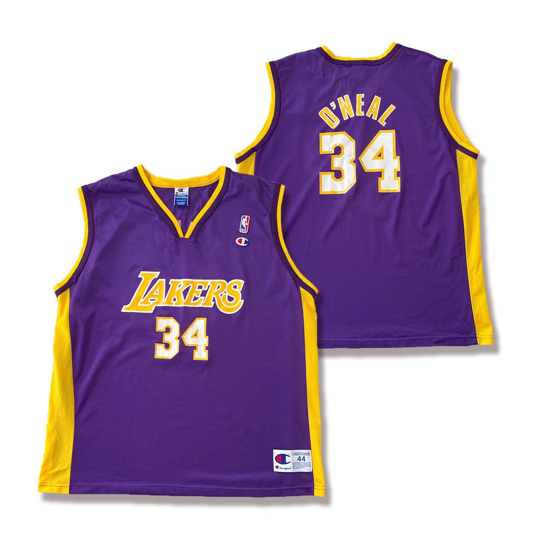 NBA】シャキール・オニールのジャージー(Champion製) すばや NBA】シャキール・オニールのジャージー(Champion製) すばや