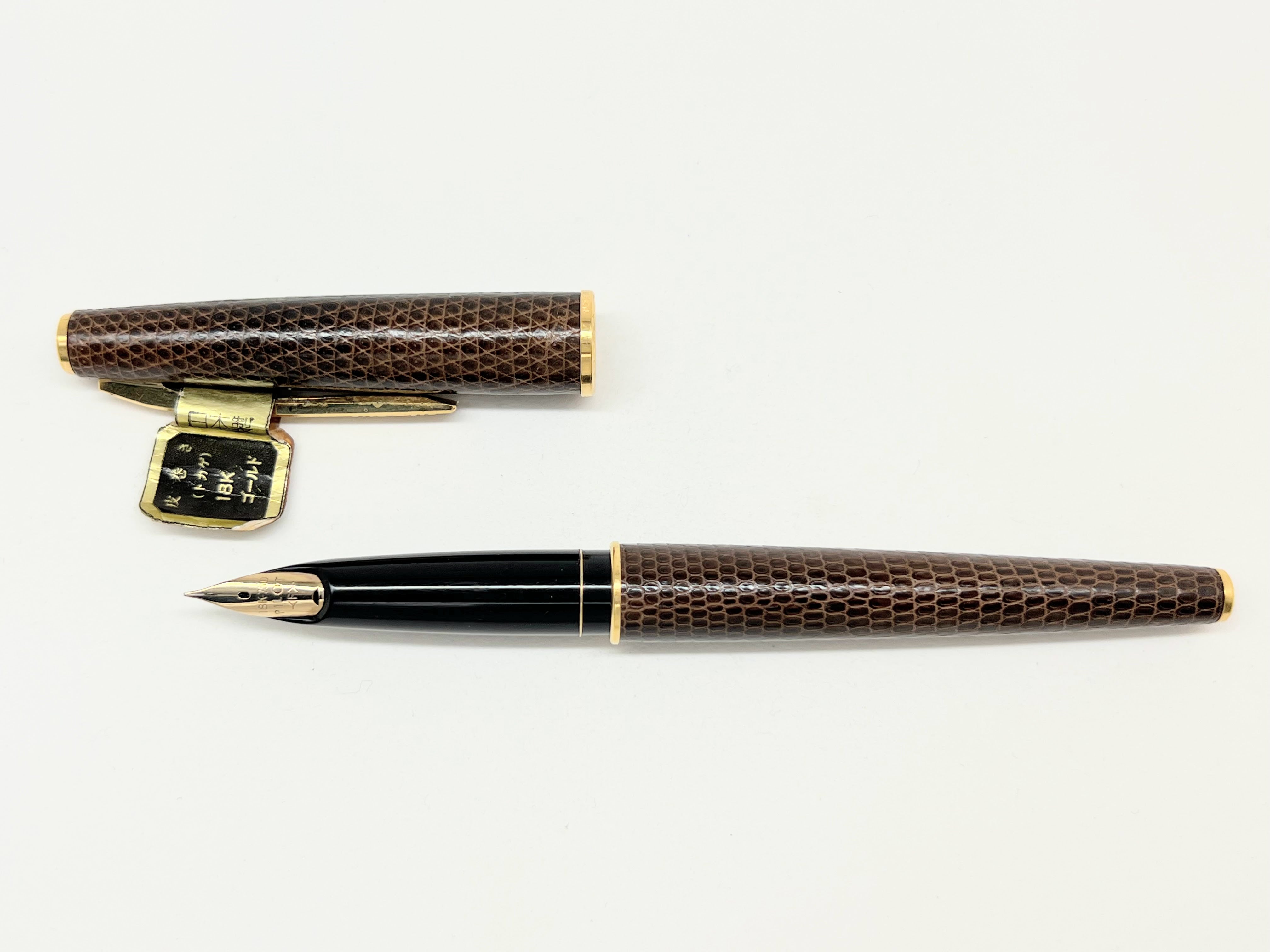 PILOT 18Kペン先万年筆 パイロット H276 F ヴィンテージ 日本製 1976