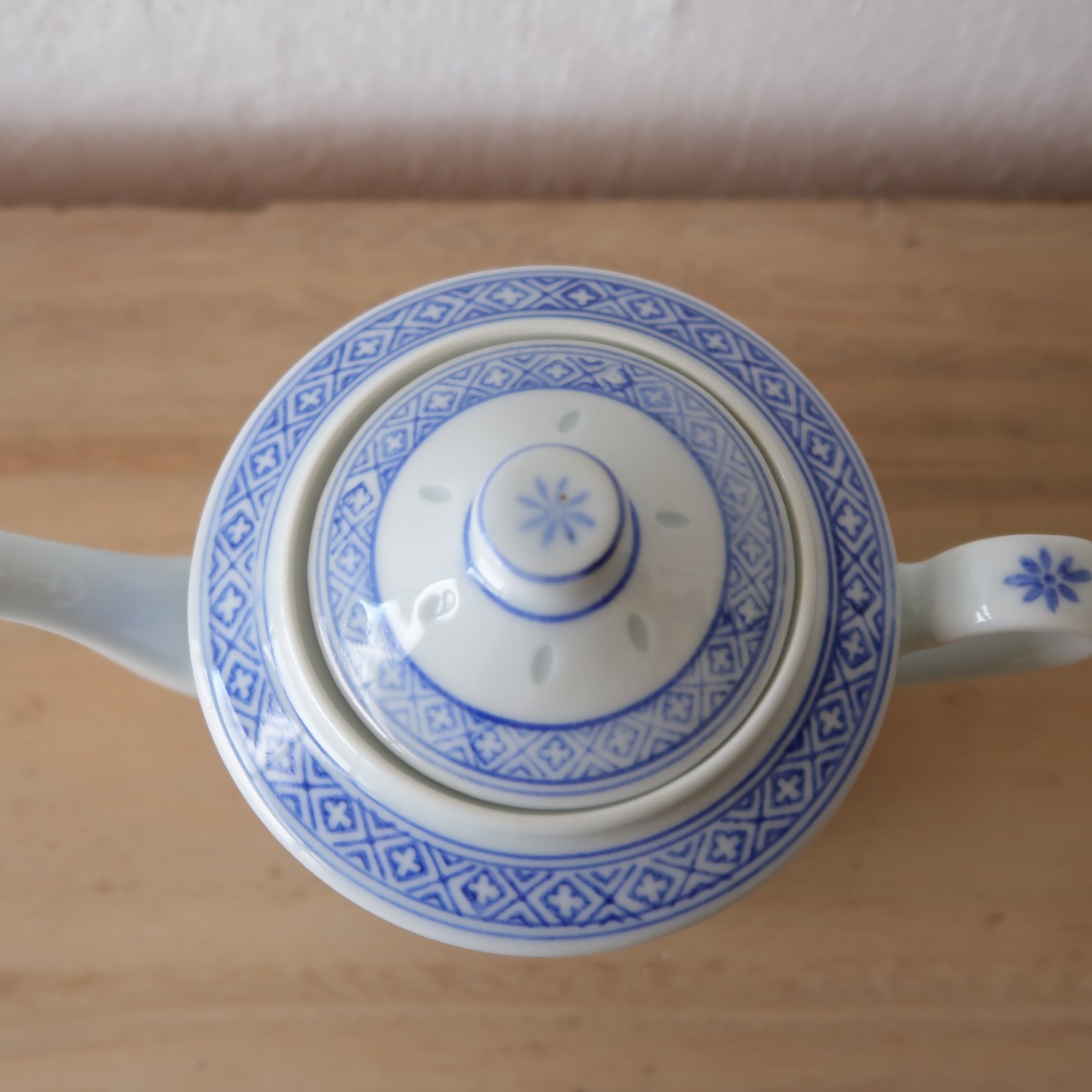 蛍手のティーポット＆カップ