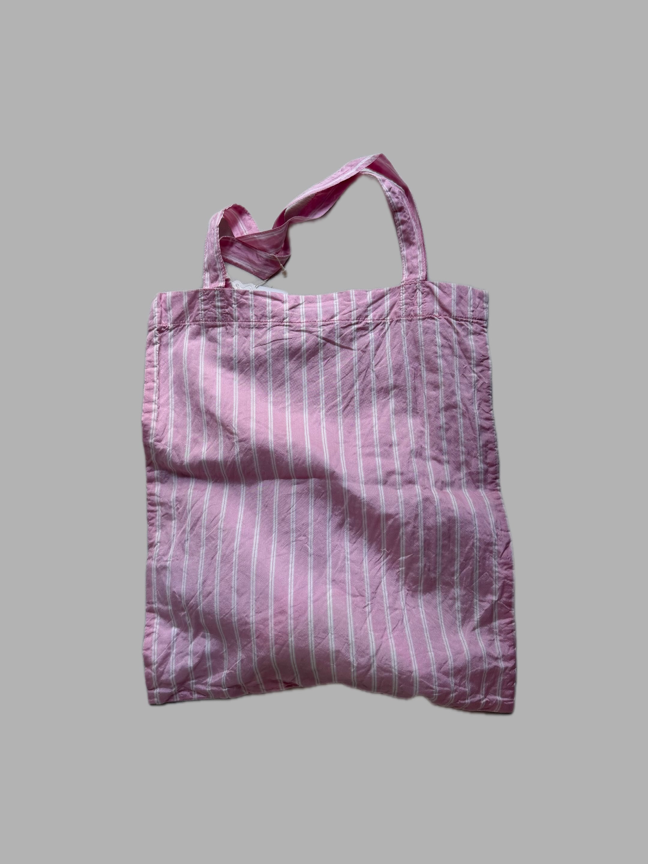 R&D.M.Co-/OLDMAN'S TAILOR オールドマンズテーラー STRIPE SILK TOTE