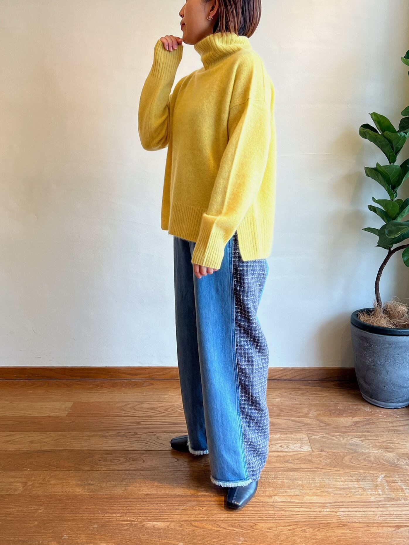 TICCA / ヤクタートルネックプルオーバー | anouk