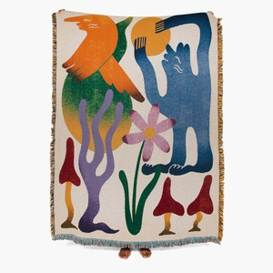 BLANKET - Dumont Throw (Art by  Roisin O'Donnell - Leeds, UK )