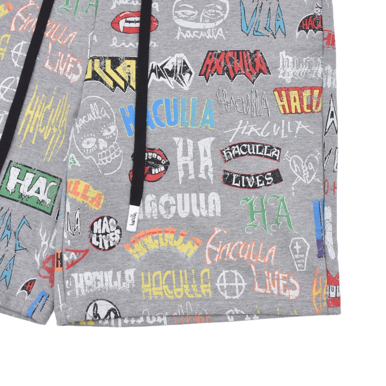 【Haculla】ALLOVER LOGO  SHORTS - 4