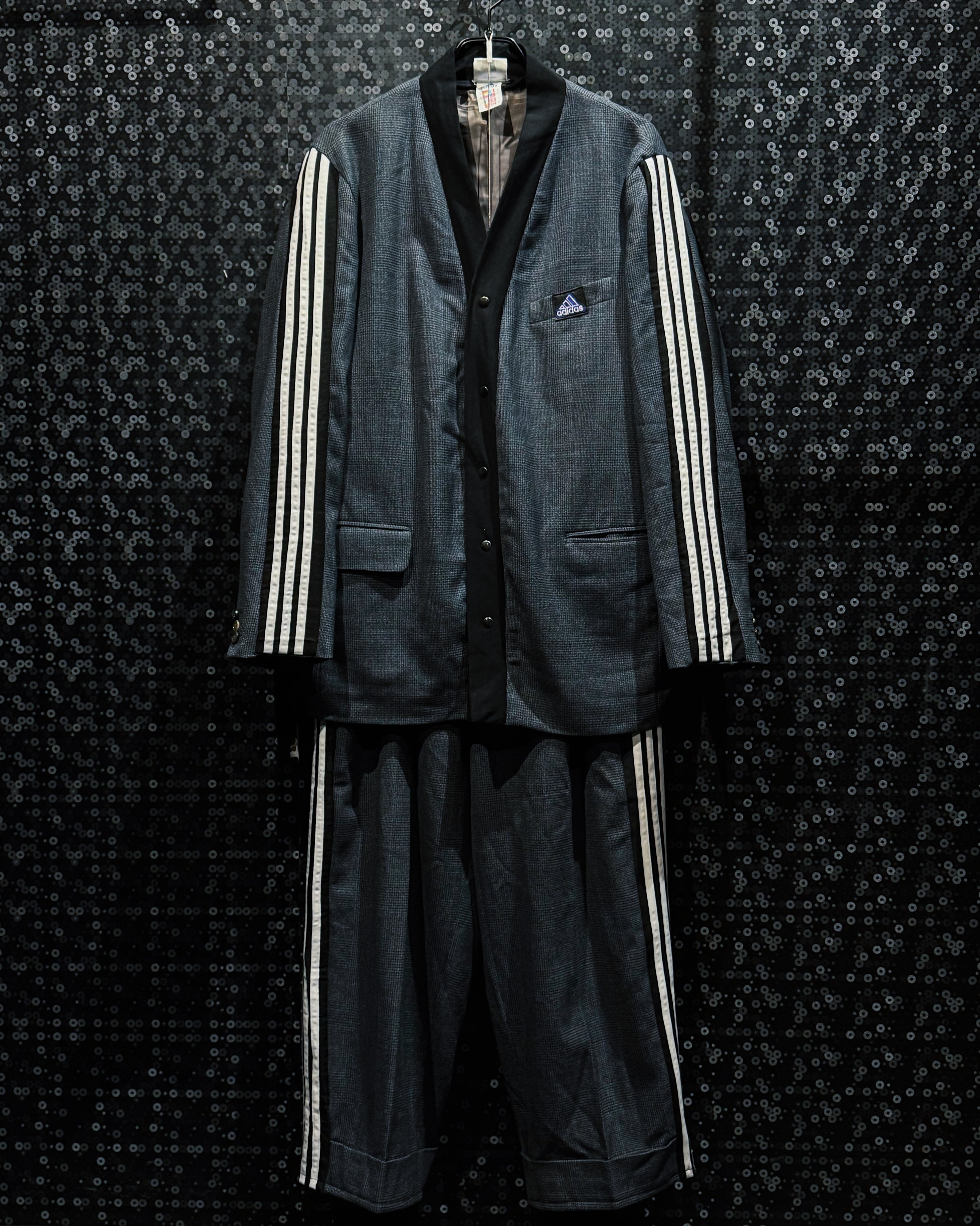 【ÆIEM】special “Original Re:make" vintage set up three stripe custom tailored edition