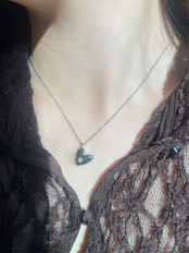 Petite heart necklace