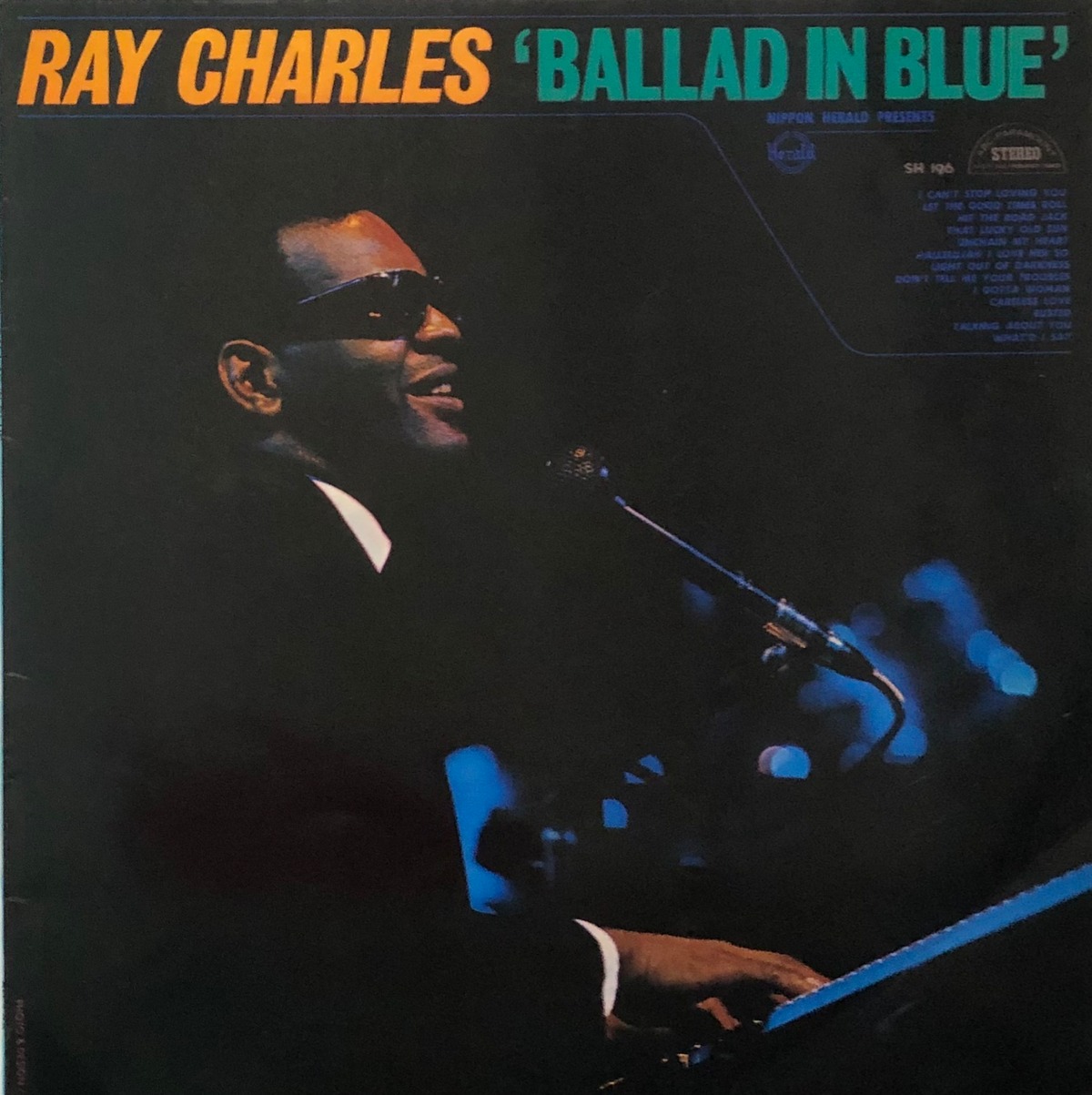 LP】レイ・チャールズ 星空（バラード・イン・ブルー） RAY CHARLES 